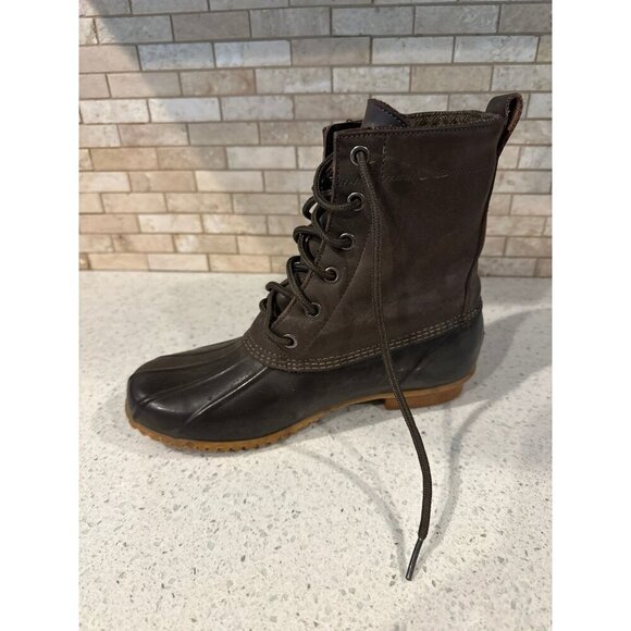 G.H. Bass & Co Harlequin‎ Womens Duck Rain Boot Size 8 - Picture 5 of 7